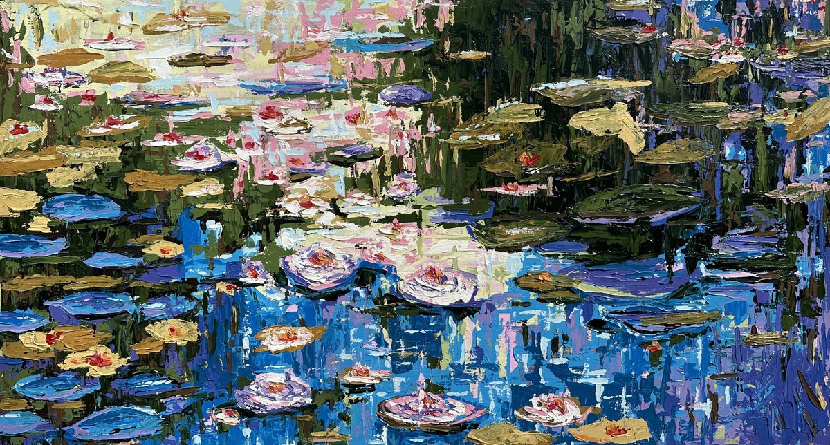 Inspired by Monet by Elena Adele Dmitrenko