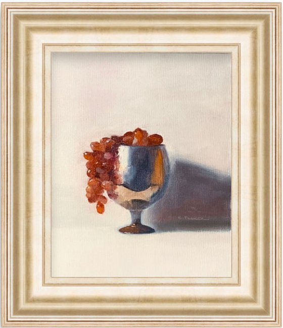 Chalice with Red Grapes