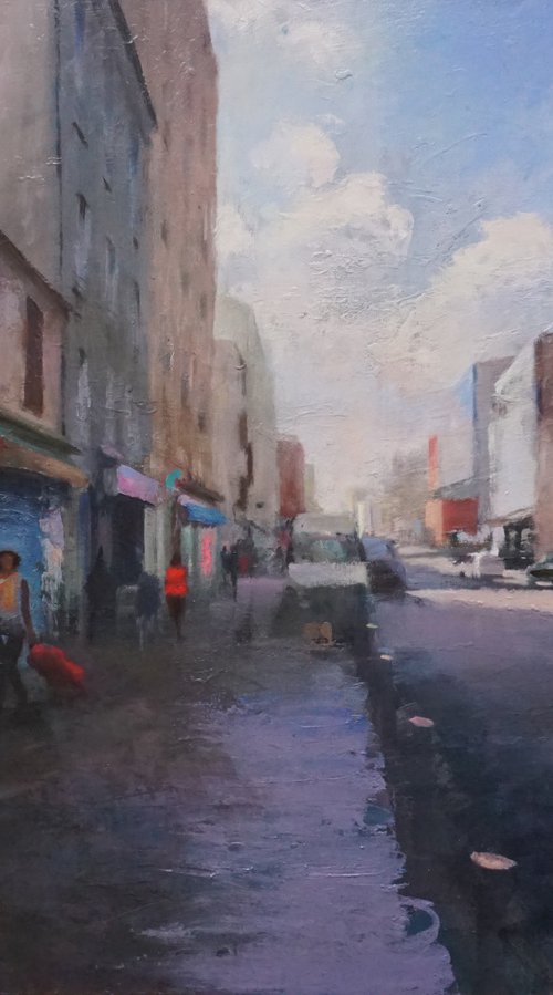 Montreuil street by Manuel Leonardi