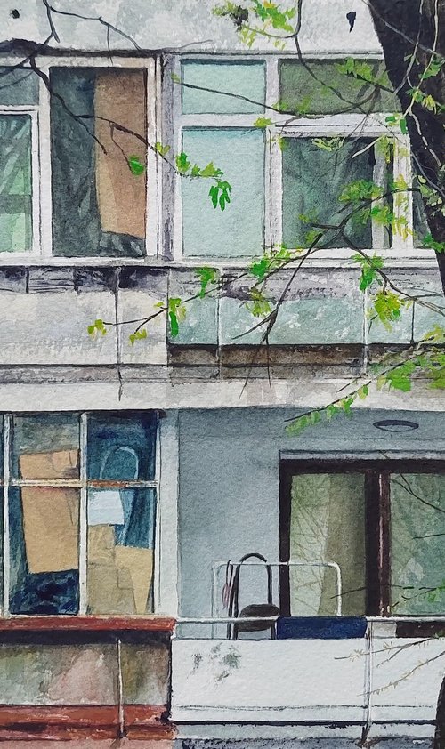 Cityscape in Europe by Elina V.G.