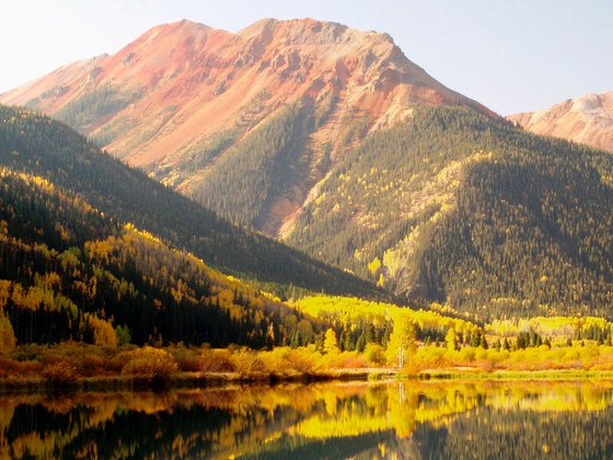 Crystal Lake and Red Mountain