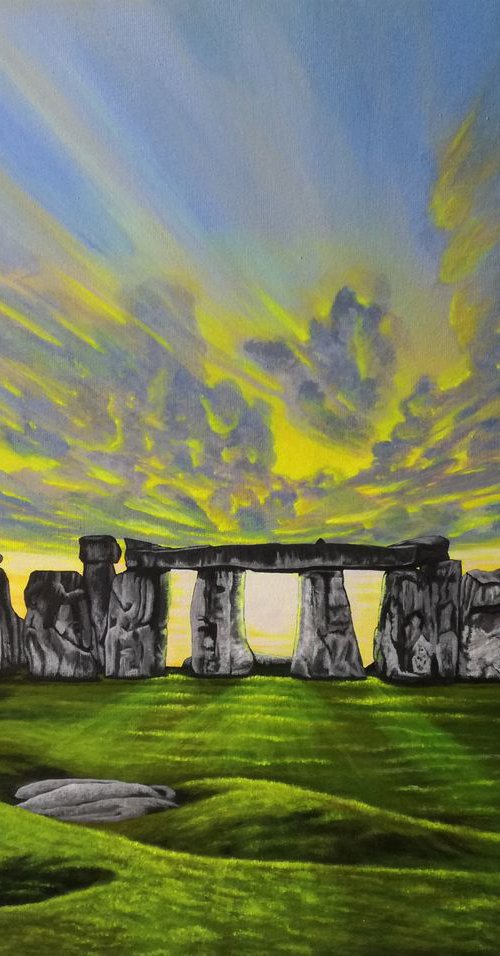 Stonehenge. by Zoe Adams