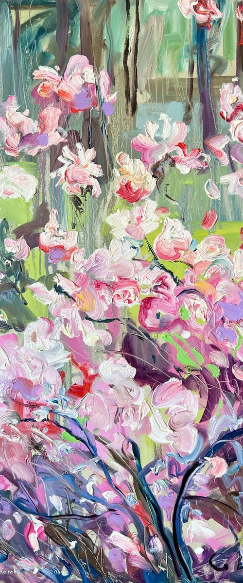 Pink Blooming by Ole Karako