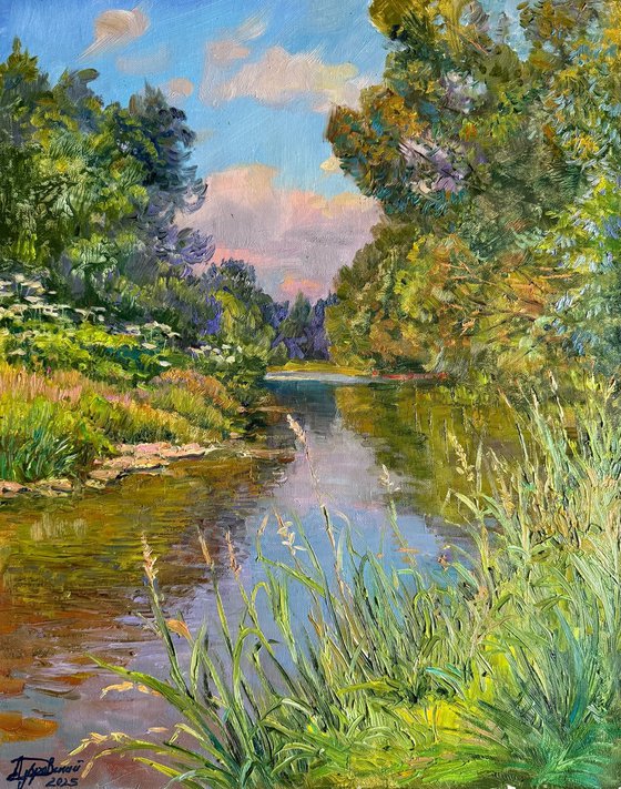 River in Soft Light