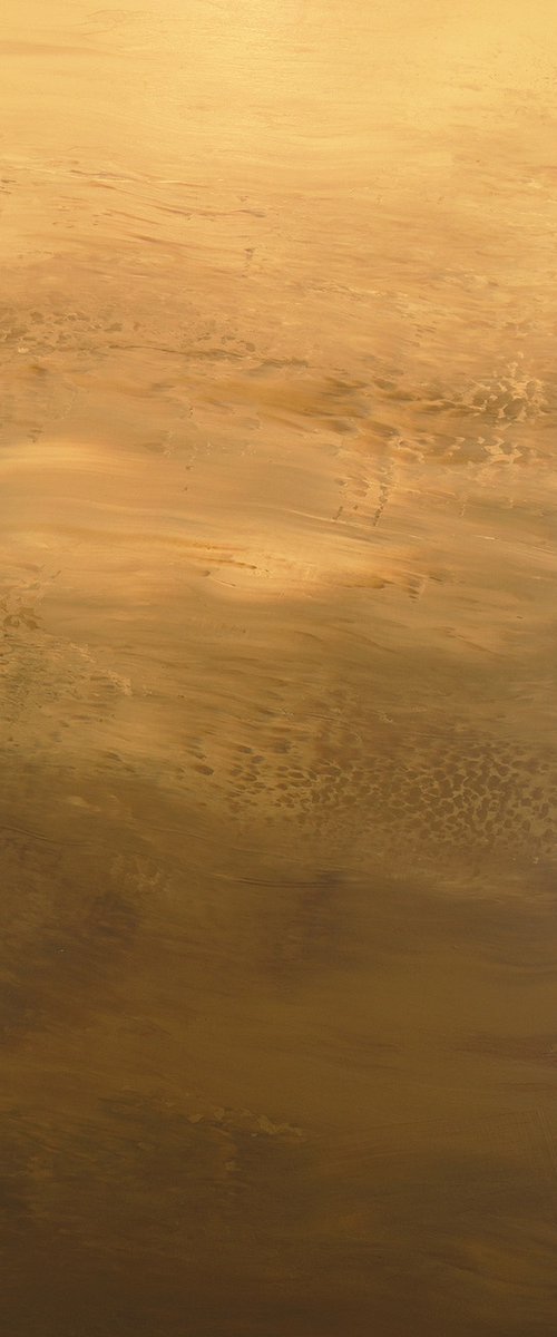 Mocha - Color Field by Suzanne Vaughan