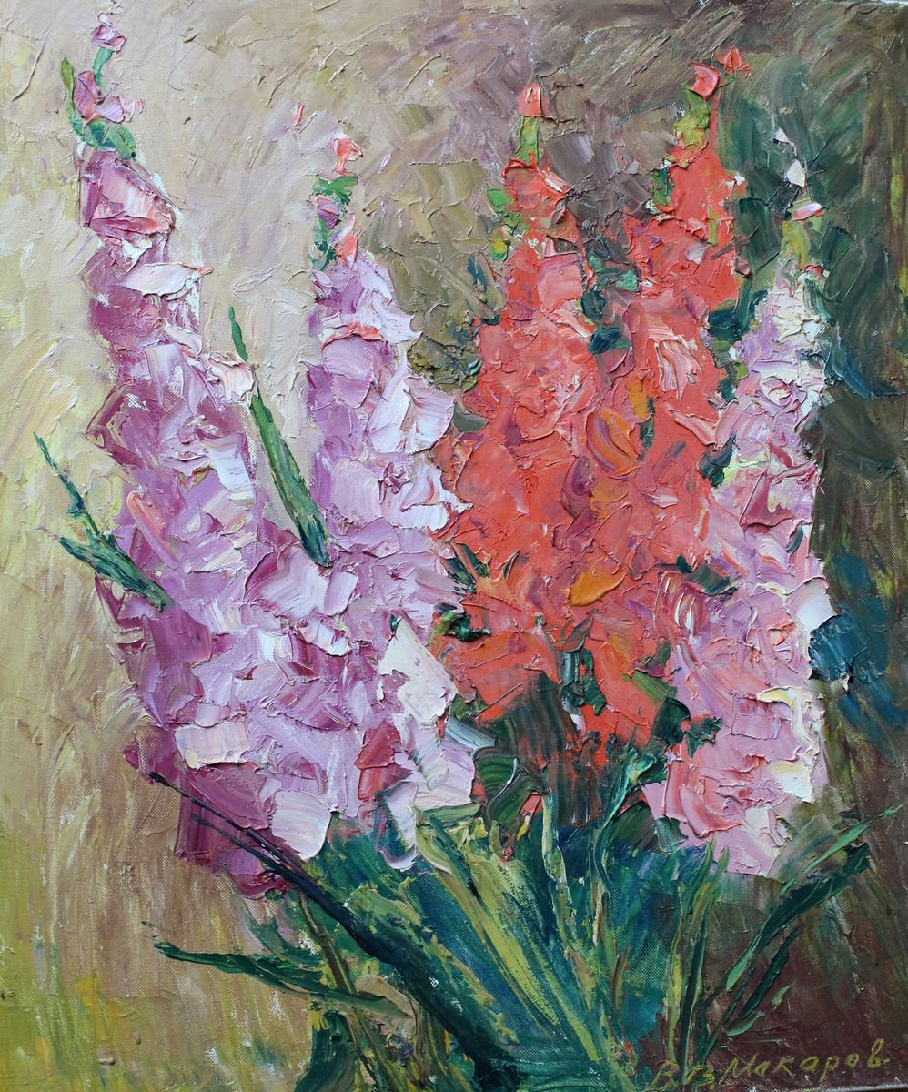 Gladiolus. by Viktor Makarov