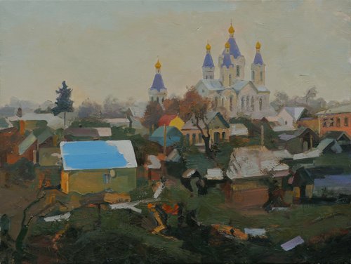 Kamyanets-Podolsky. Church of St. George by Victor Onyshchenko