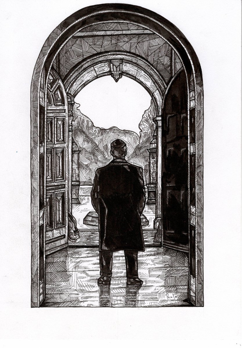 Tommy in the doorway by Paul Ward