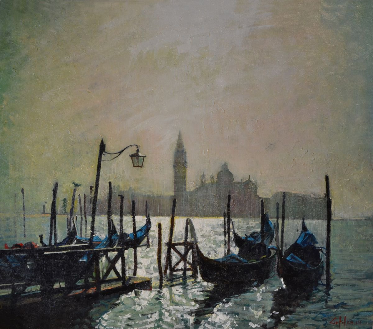 Reflex At Venice By Marco Ortolan, 28 X 24, Artwork For Sale On Artfinder