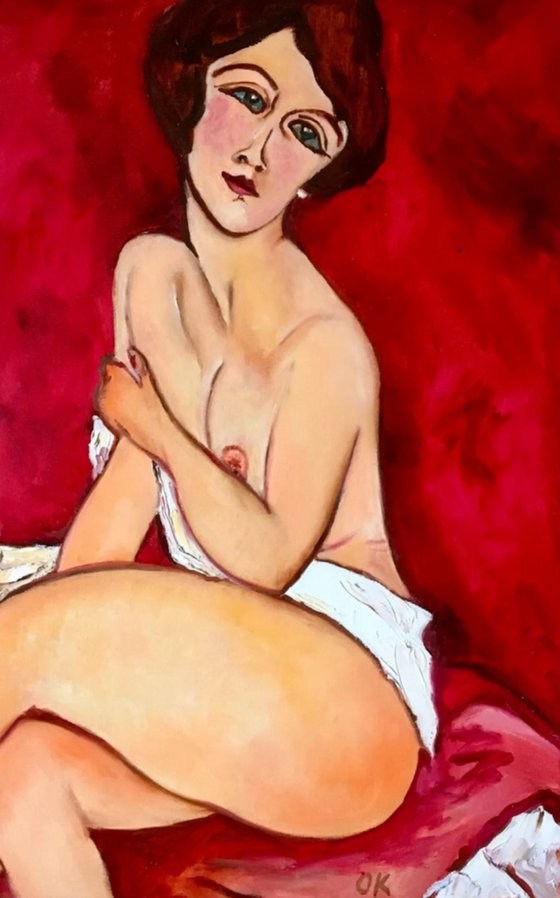 Red Nude #2 Amedeo