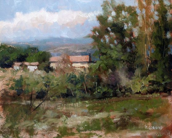 Landscape near Sisteron
