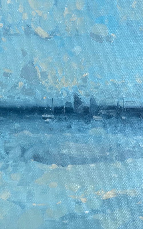 Cobalt Ocean by Vahe Yeremyan