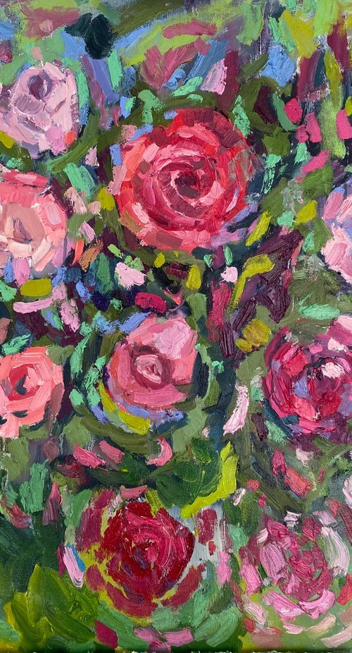 "The smell of roses" by Ksenia Kozhakhanova