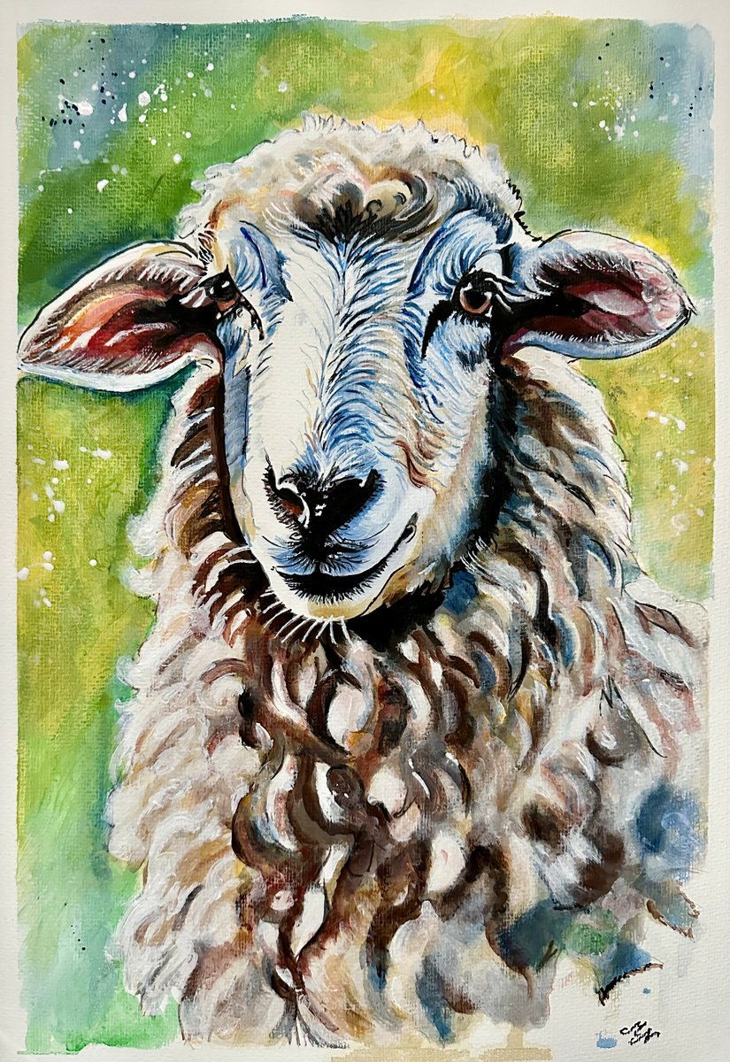 The Sheep by Misty Lady - M. Nierobisz