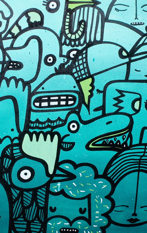 Aqua Amigos by Kev Munday