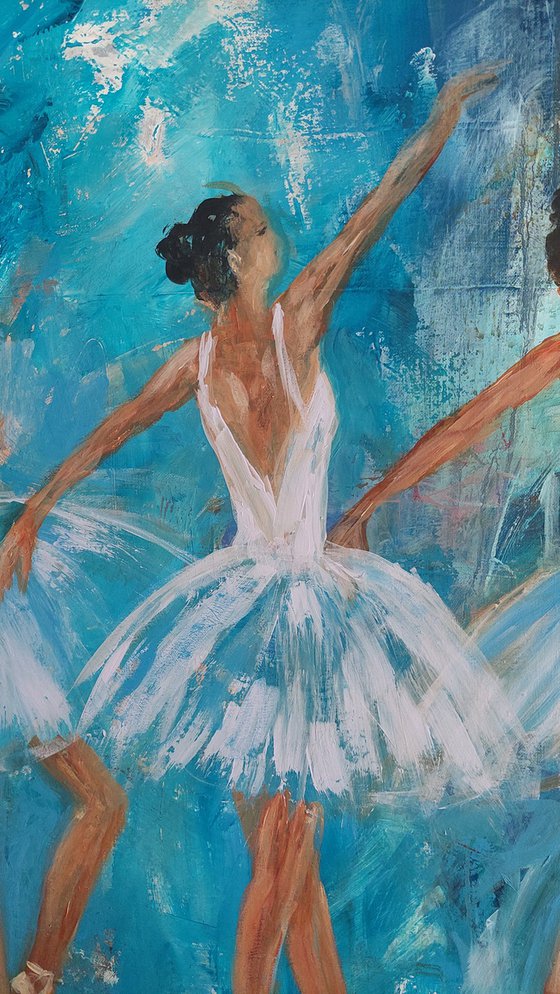 Dance in blue