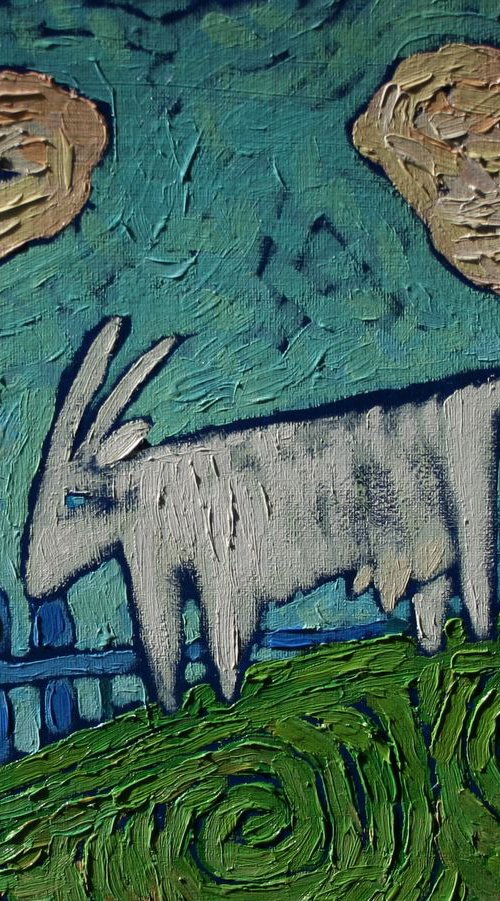 Goat by Ilshat Nayilovich