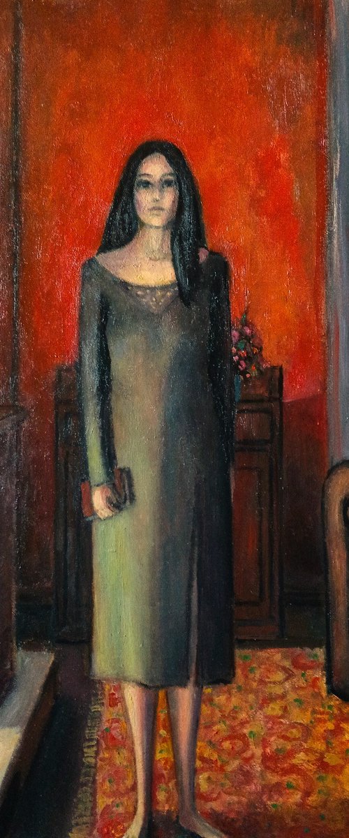 In the fireplace room by Massimiliano Ligabue