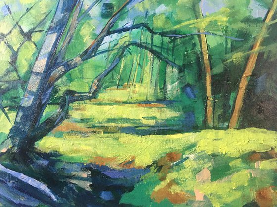 Castle hill Knucklas