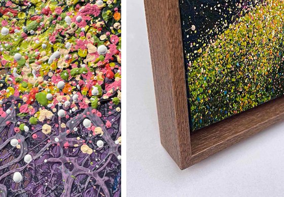 Summer’s Golden Resonance - framed