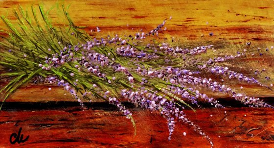 Scent of lavender..