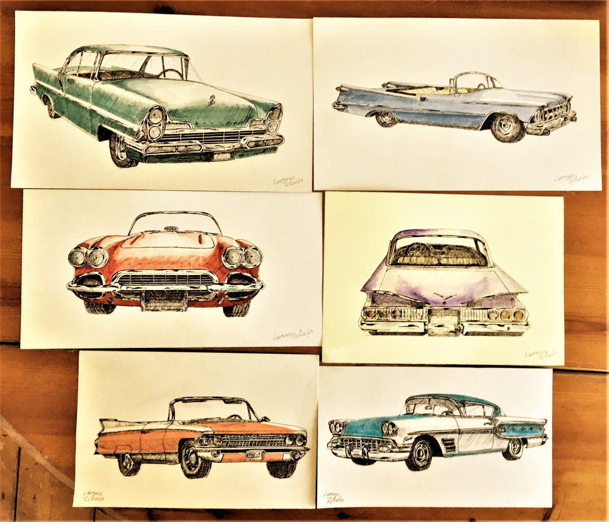 20th Century Classic American Cars by Laurence Wheeler