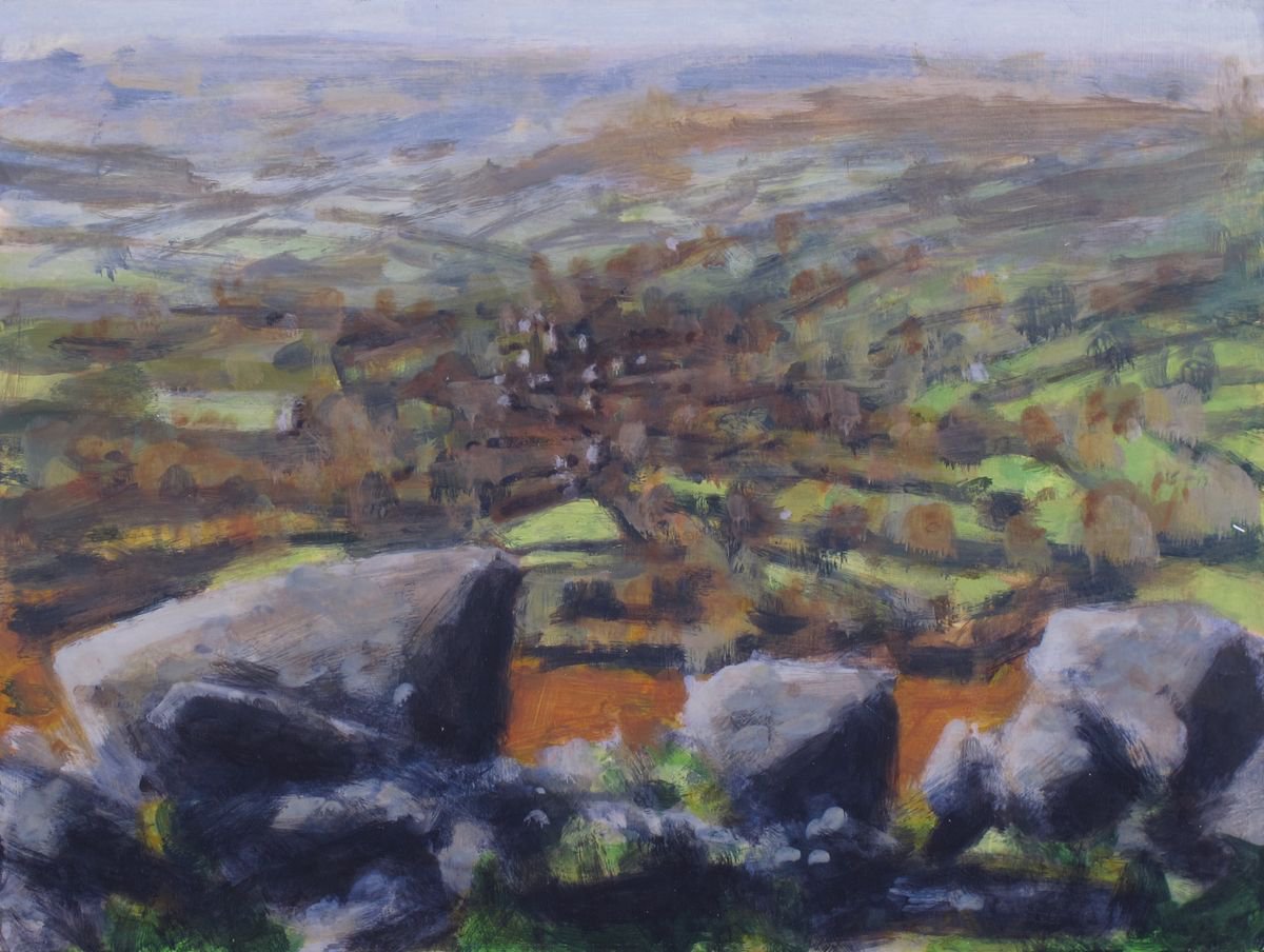 Dartmoor - Bonehill No2 by Hugo Lines