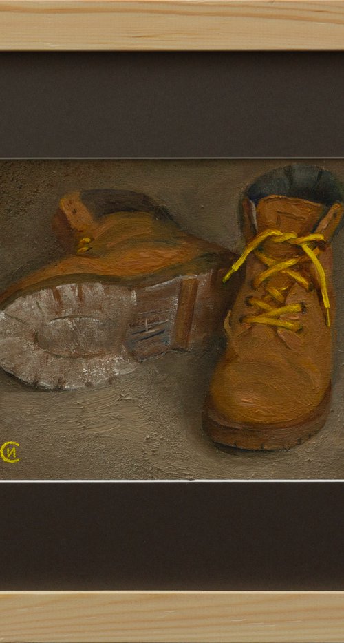 The boots by Ihar Sviancicki
