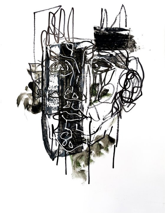 EXPRESSIVE MAN PORTRAIT