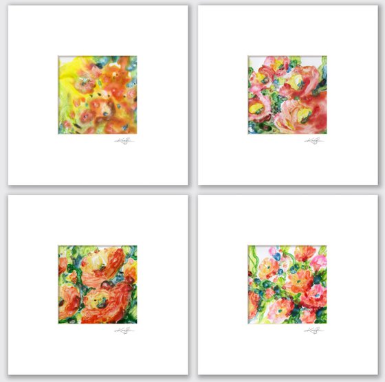 Encaustic Floral Collection 2