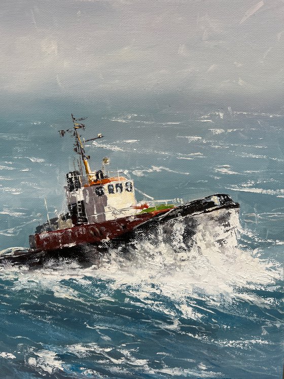 Tugboat brave