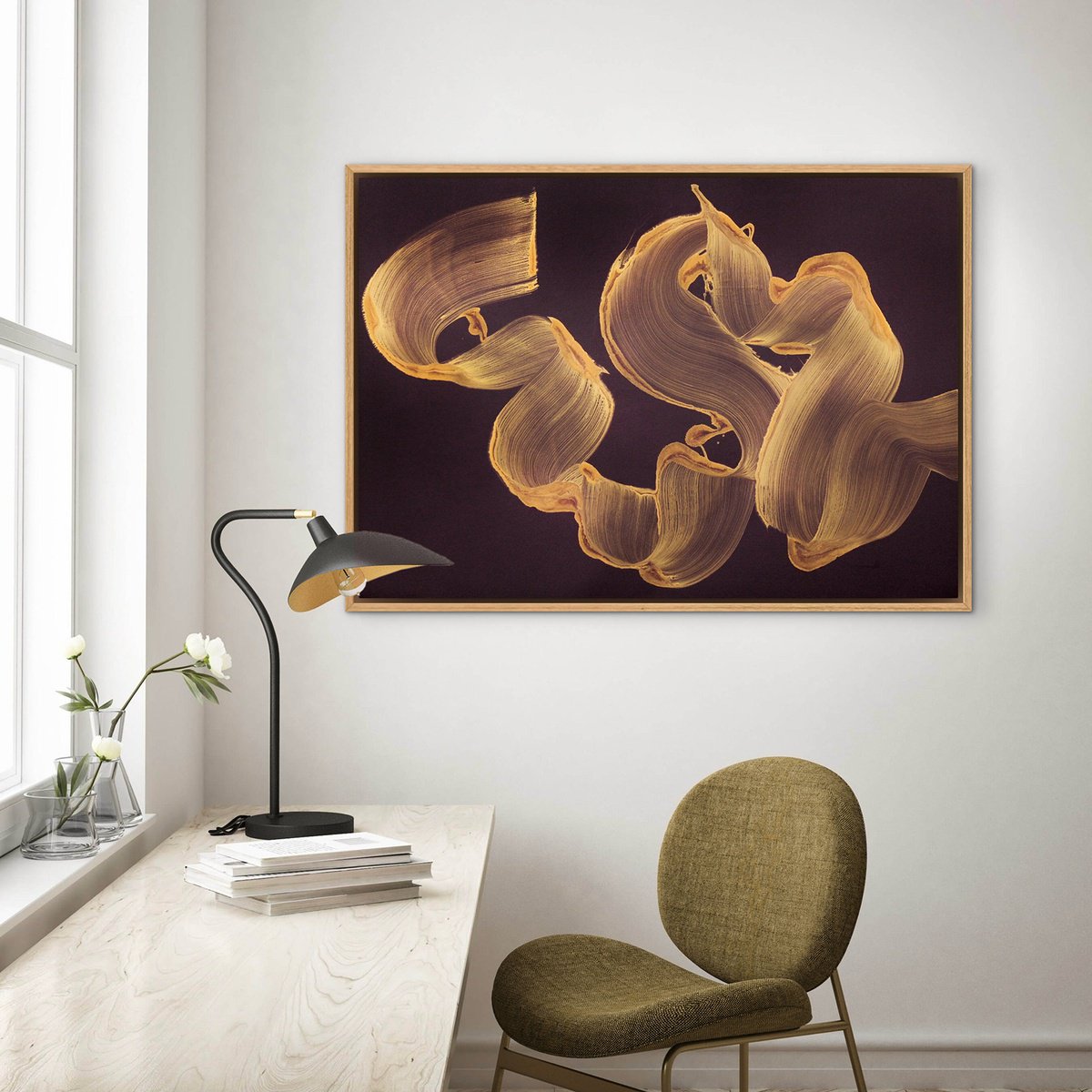 A Golden Pause By Paresh Nrshinga Frsa, 40 X 28, Artwork For Sale On Artfinder