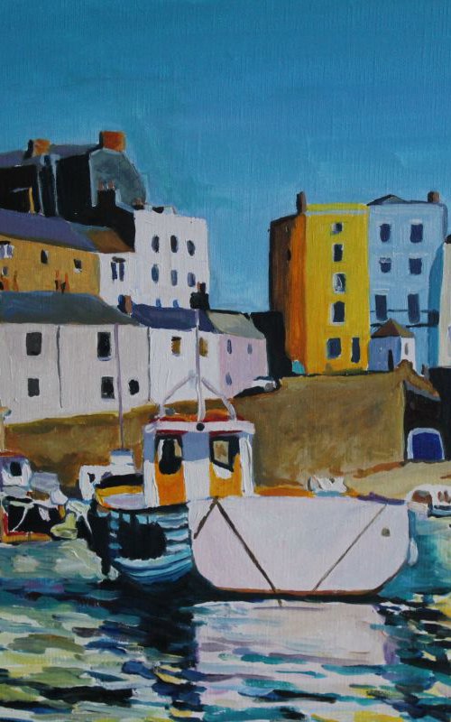 Tides in, Tenby  by Emma Cownie