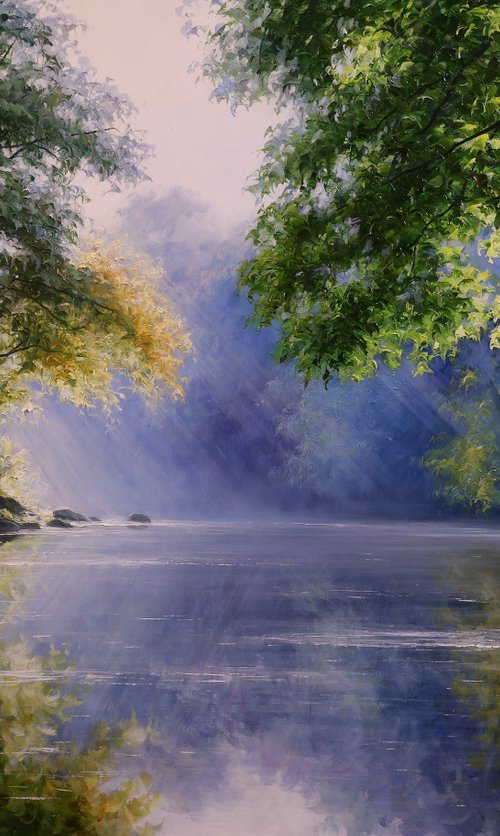 "Forest Lake" by Gennady Vylusk