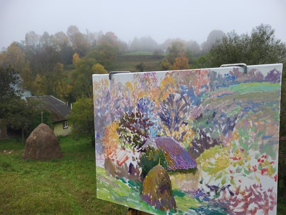 Fog in the mountains