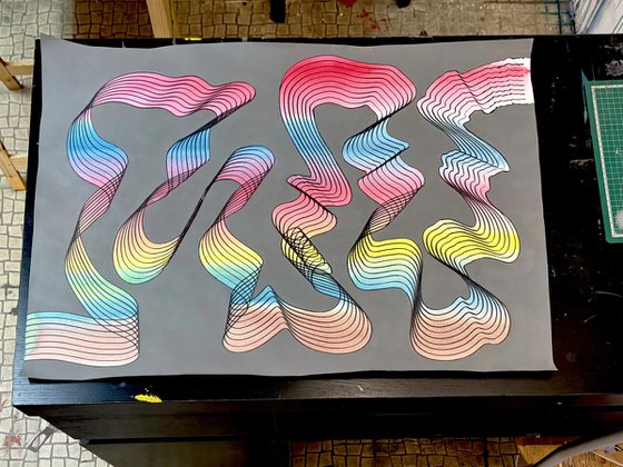 Prismatic ribbon