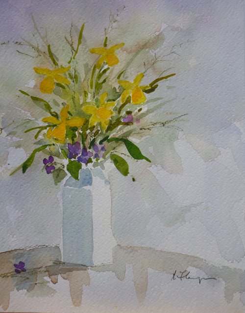Spring Flowers by Maire Flanagan