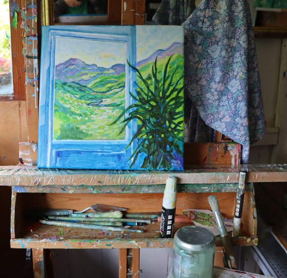 Mountain View at Breakfast