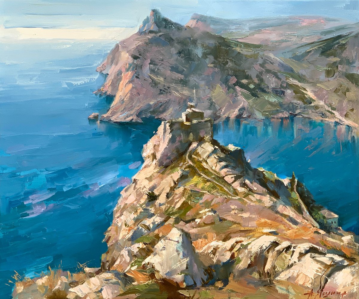 Balaclava Laskovaya Bay by Alla Yashina