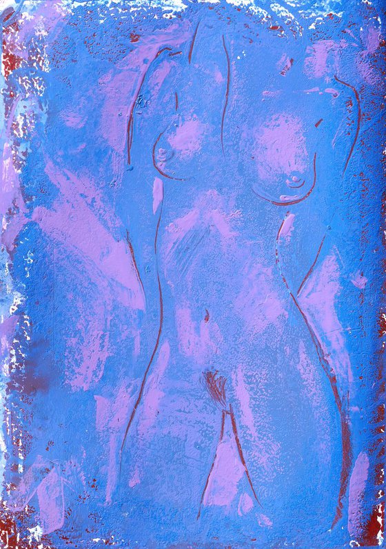 Nude monotype # 31