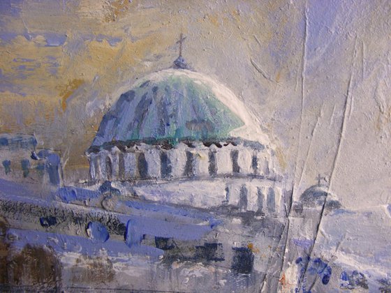 "View of the Temple of Saint Sava"