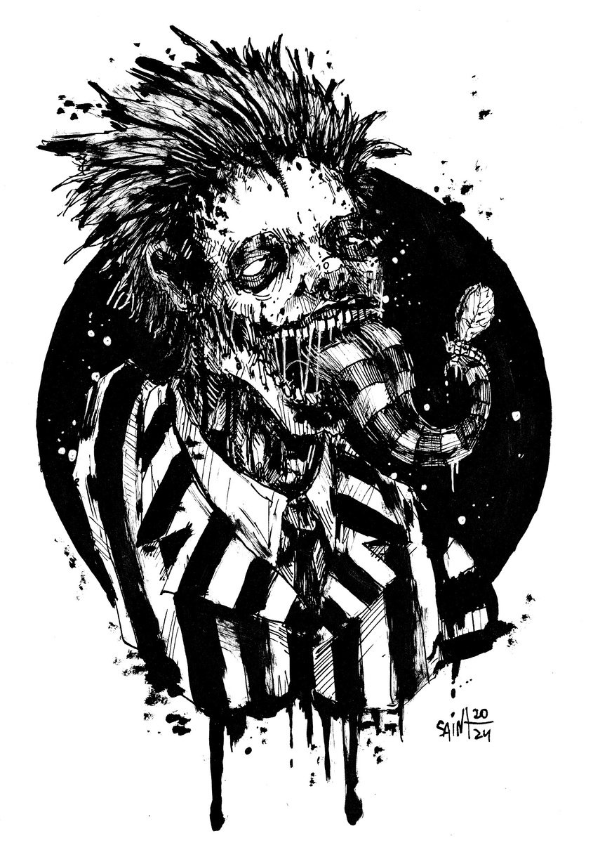 Mr. Beetlejuice by Ruslan Aksenov