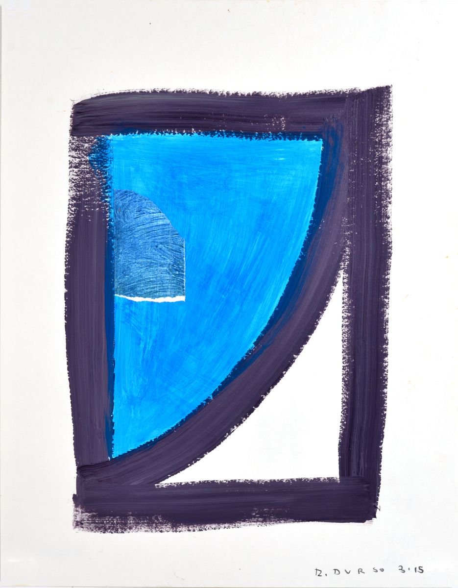 Untitled Blue Box (1) by Rodney Durso