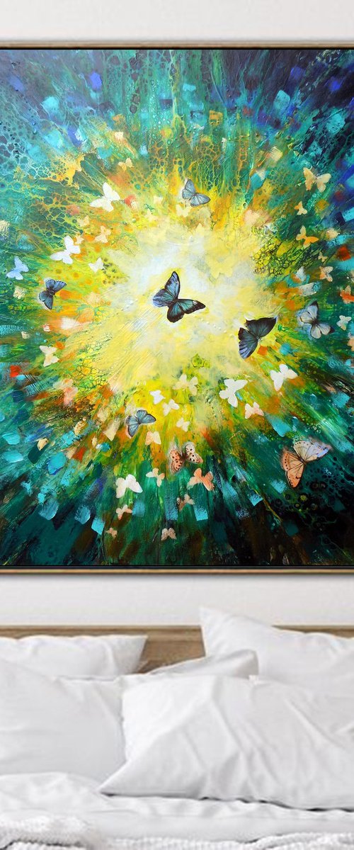 Between the sunbeams by Areti Ampi