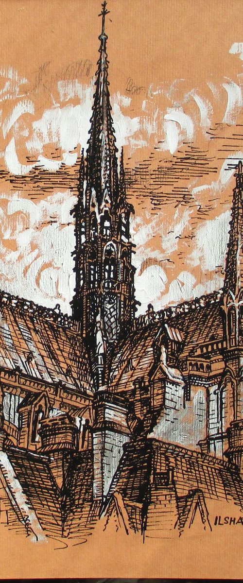 Notre-Dame de Paris by Ilshat Nayilovich