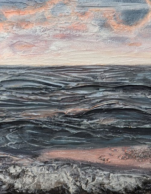 Un Crépuscule sur la Baltique by Yulia KESTENER