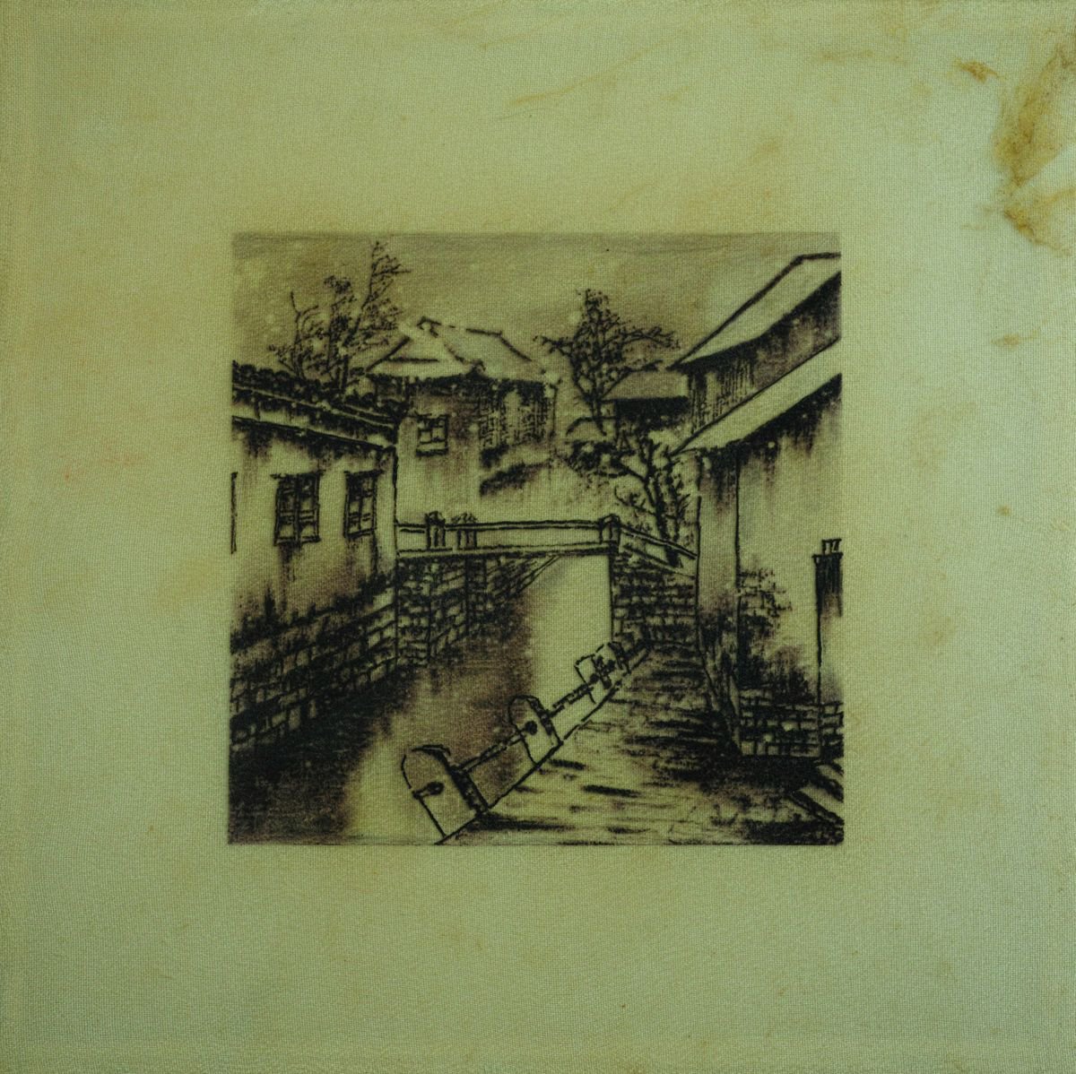 RIVER , BRIDGE , VILLAGE 06 by fuliang ma
