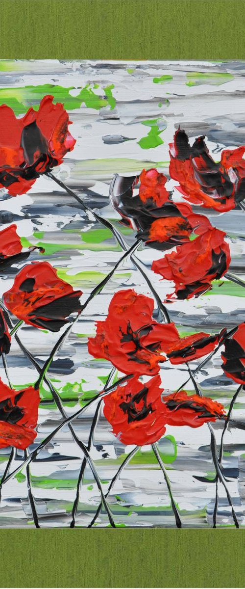 Red Poppies 3 by Daniel Urbaník