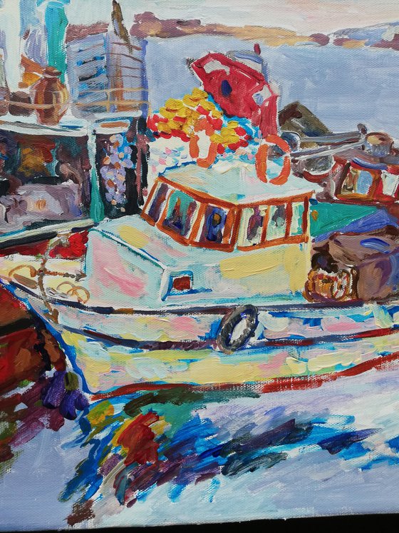 Kusadasi Boats, Turkey