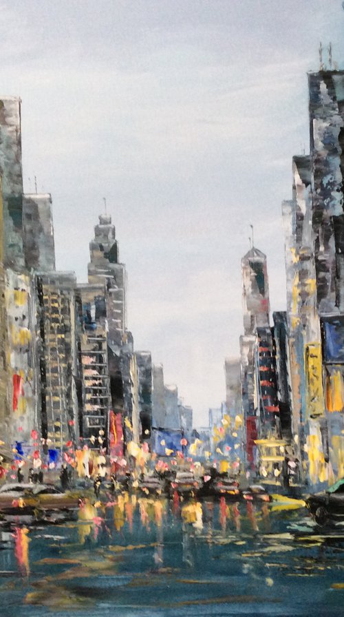 City lights by Dolgor Dugarova